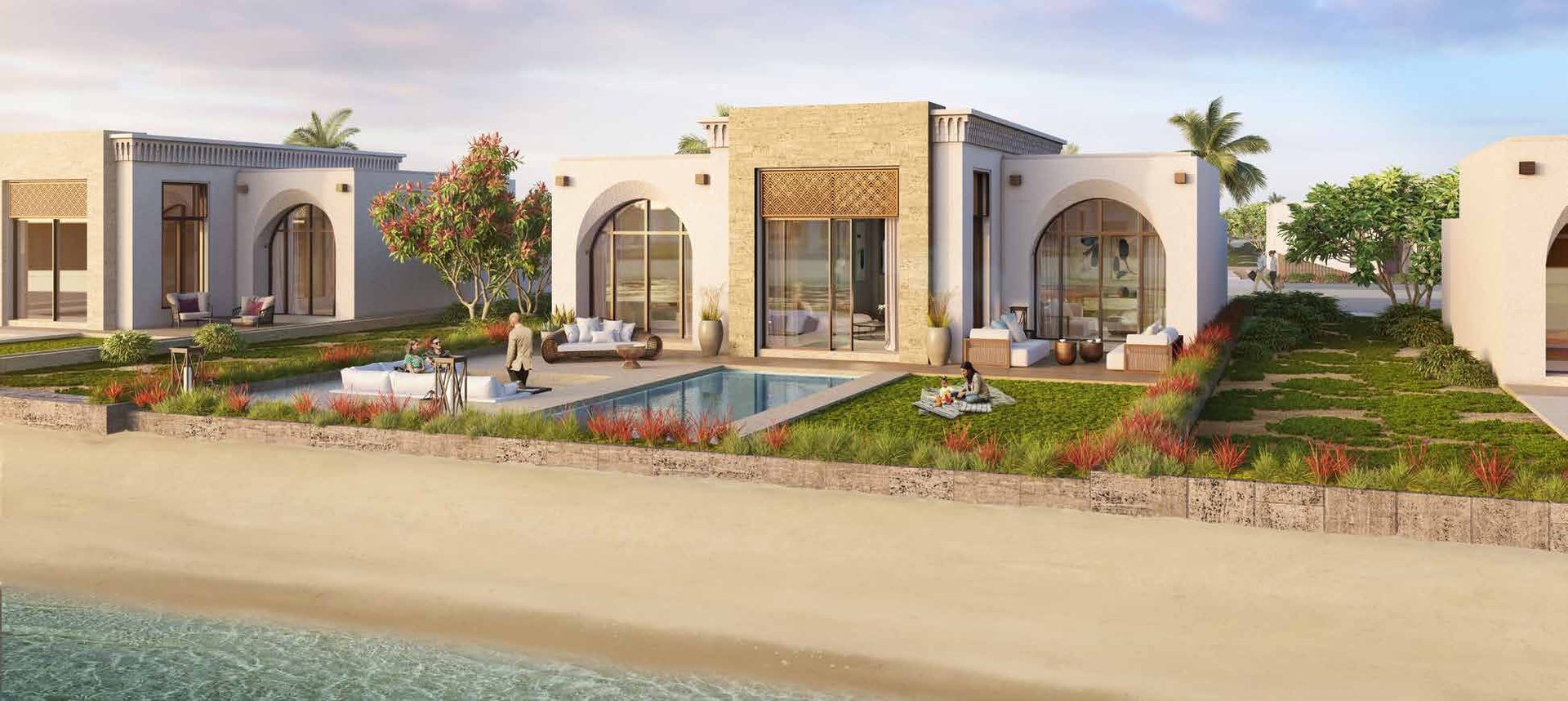Laguna Gardens — villas with plunge pools on the lagoon shore